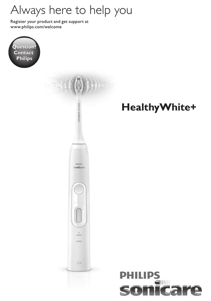 Philips HealthyWhite+ User manual