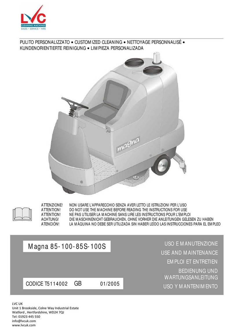 LVC Magna 100 Use and maintenance