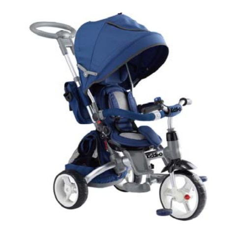 KIDDI-O T500-GRAY Assembly instructions