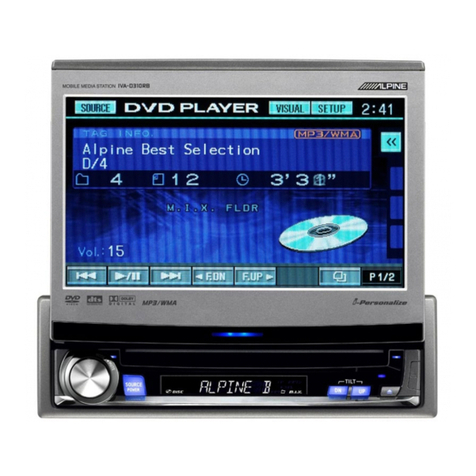 Alpine IVA-D310R User manual
