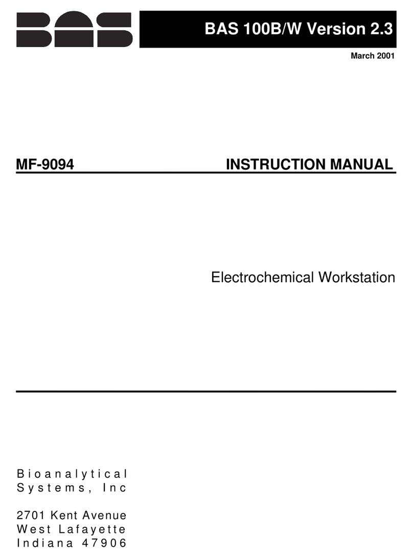 BAS 100B/W instruction manual