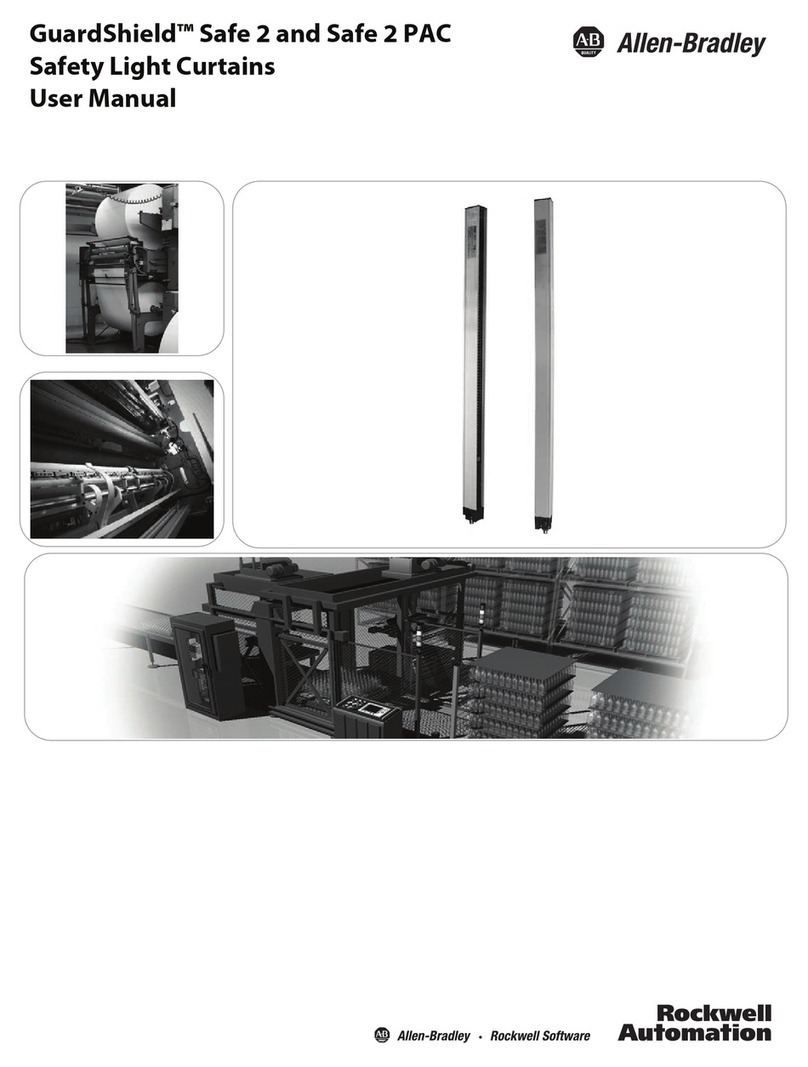 Allen-Bradley GuardShield Safe 2 PAC User manual Allen-Bradley GuardShield Safe 2 PAC User manual