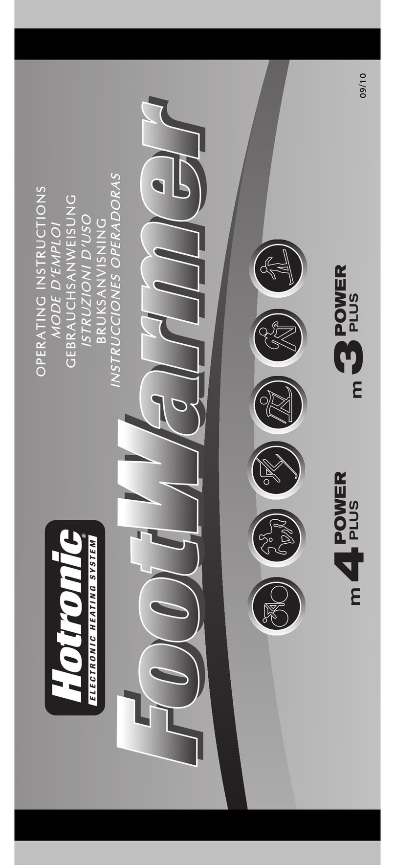 Hotronic m4 power plus operating instructions