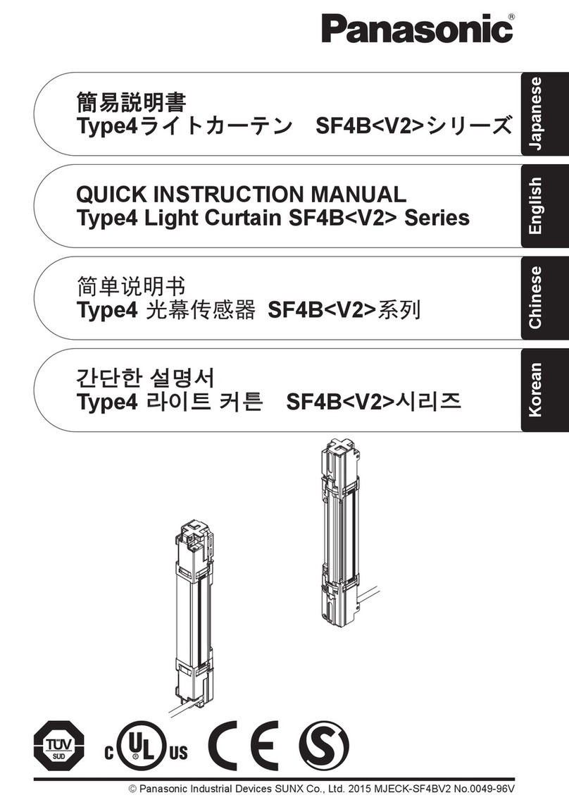 Panasonic SF4B V2 series Quick instruction manual