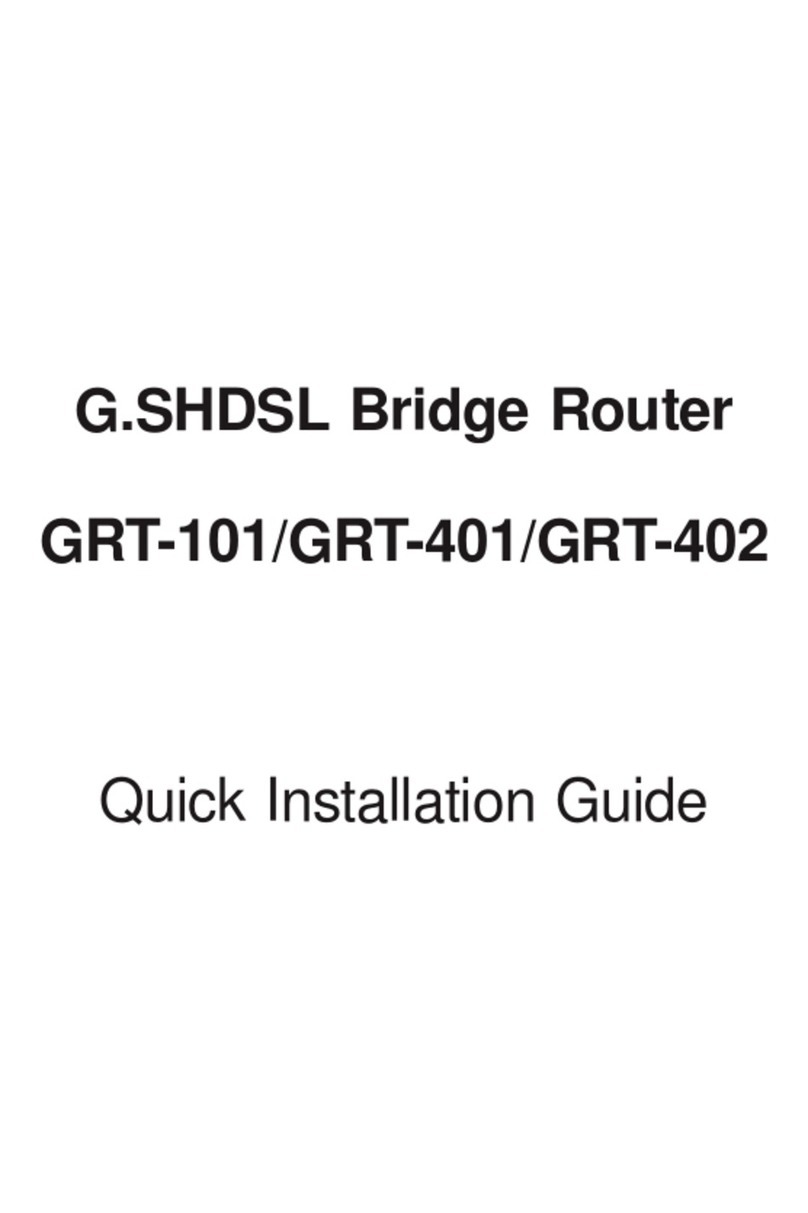 Planet GRT-101 User manual