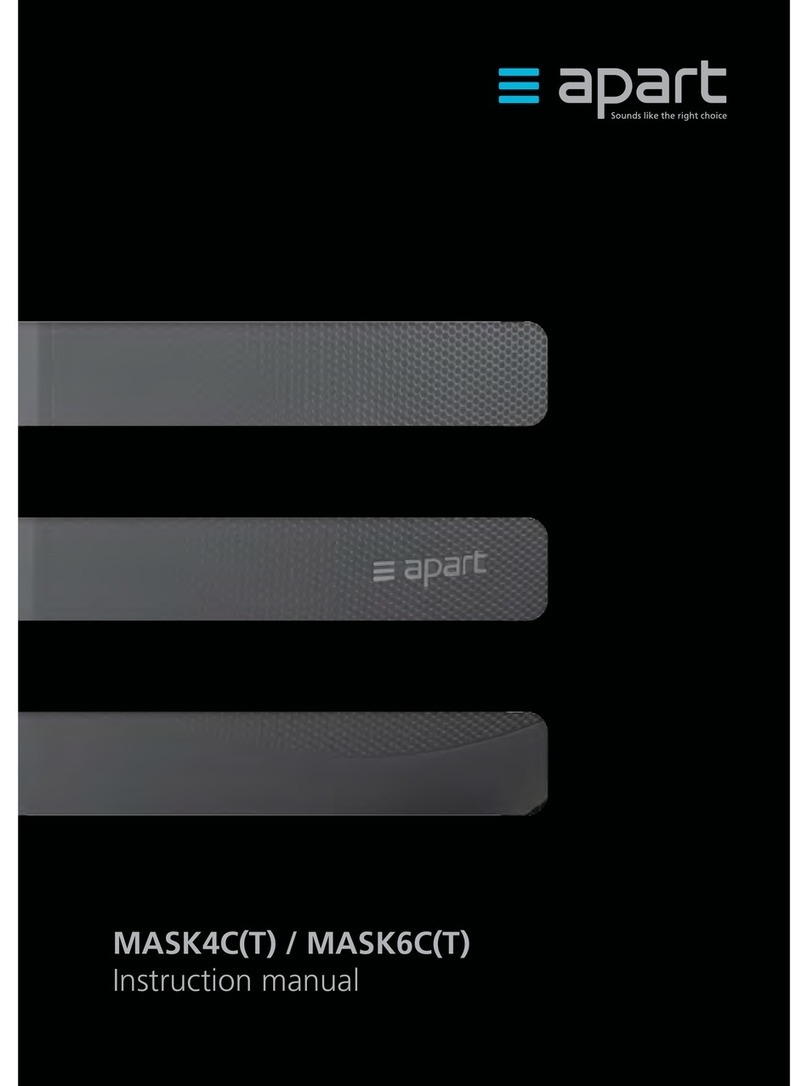 APART MASK4C(T) instruction manual