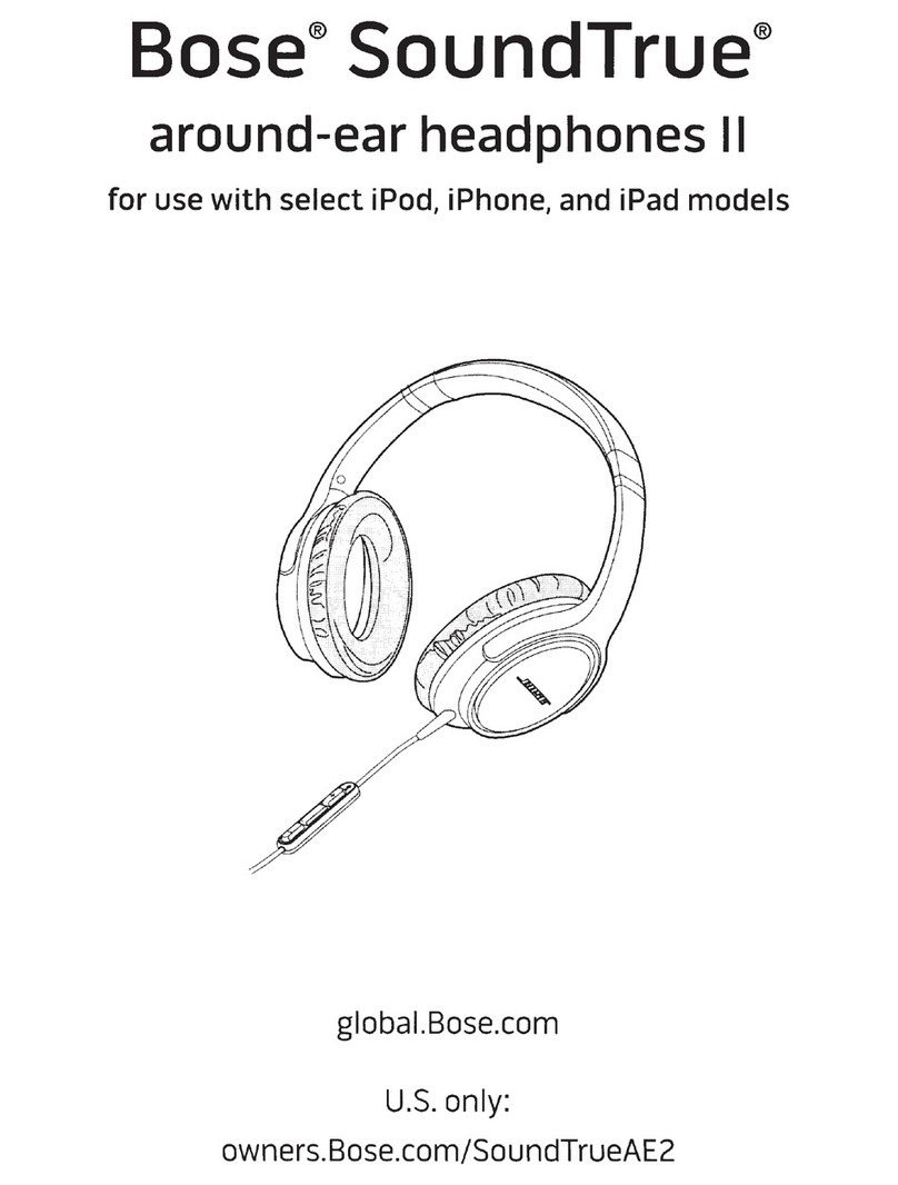 Bose SoundTrue AE2 User manual