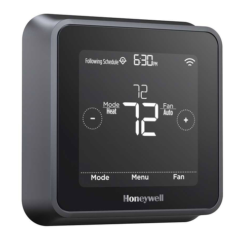 Honeywell Lyric T5 Wi-Fi User manual Honeywell Lyric T5 Wi-Fi User manual