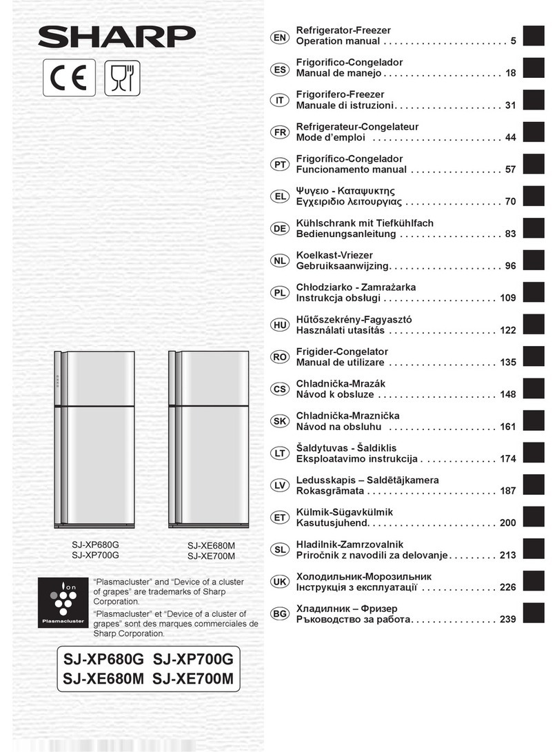 Sharp SJ-XP680G User manual