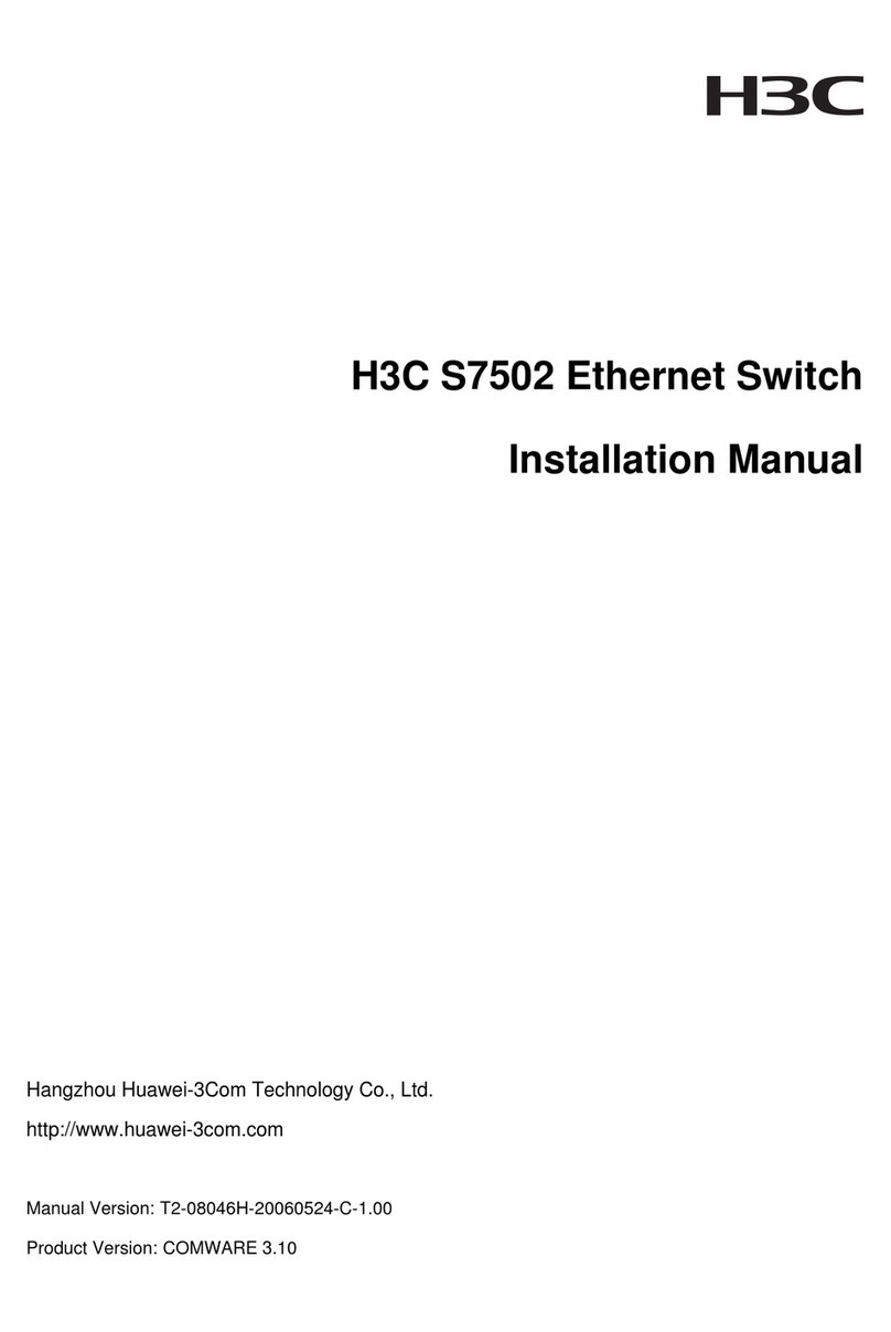 H3C S7502 User manual