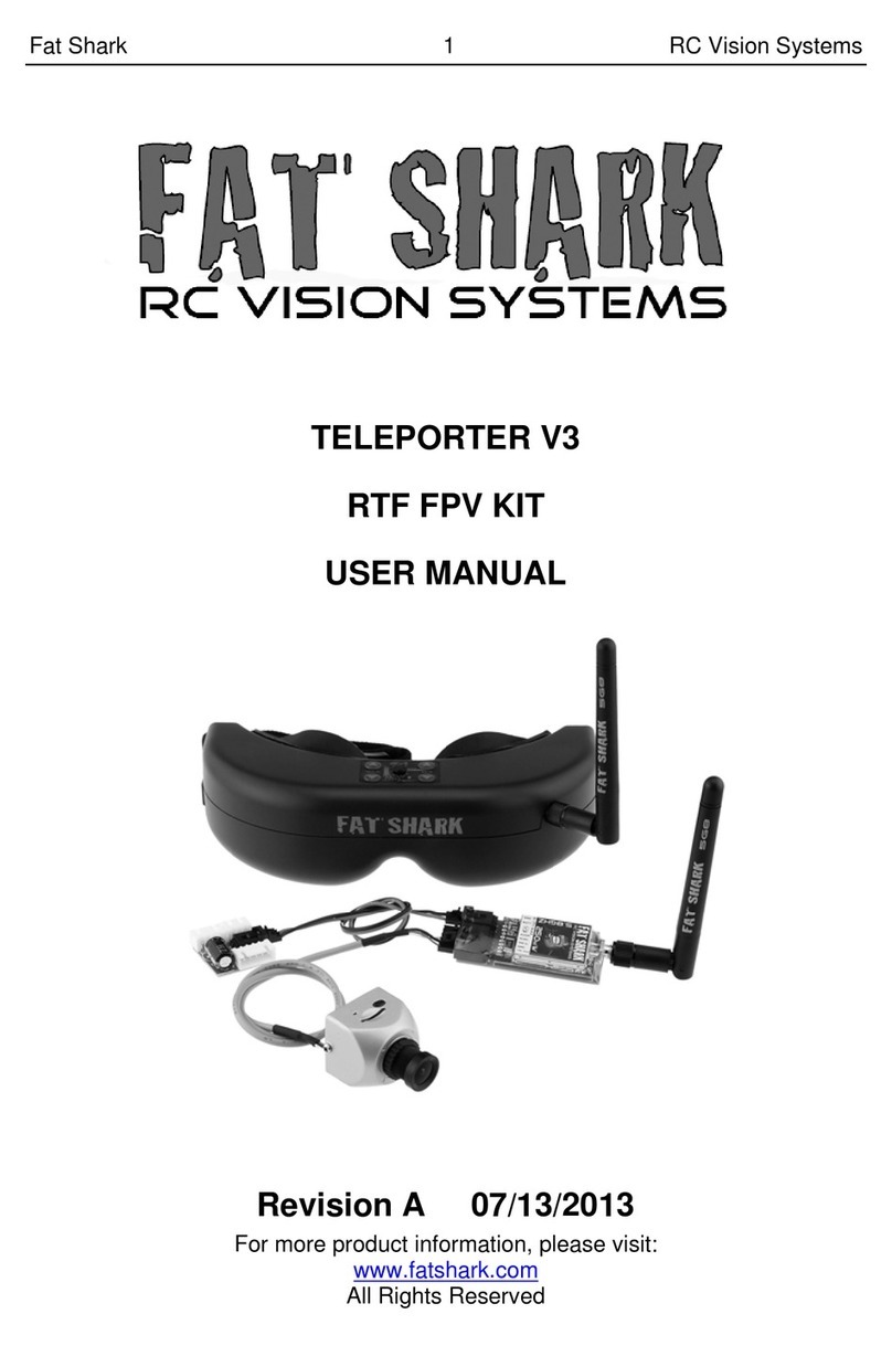FatShark TELEPORTER V3 RTF FPV KIT user manual
