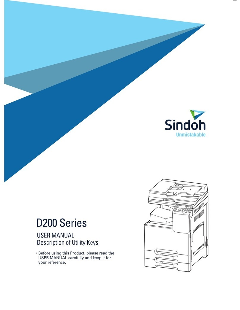 Sindoh D200 Series User manual