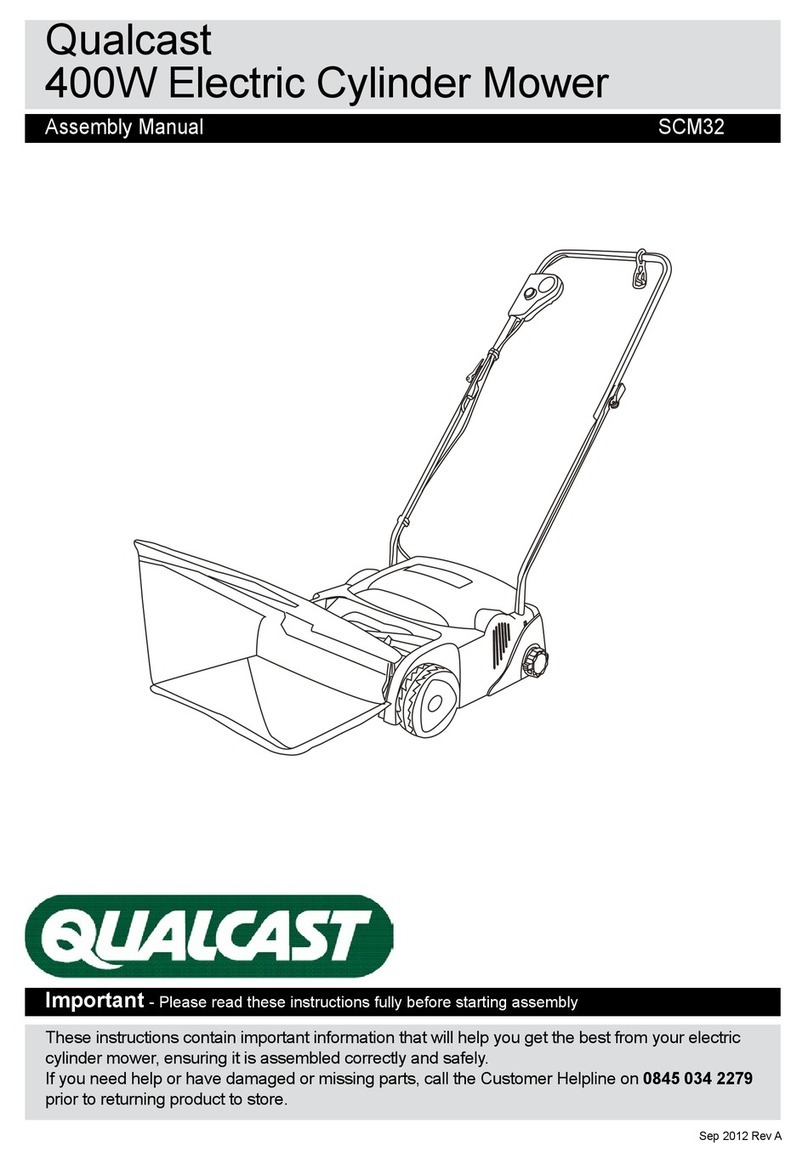 Qualcast SCM32 Assembly manual