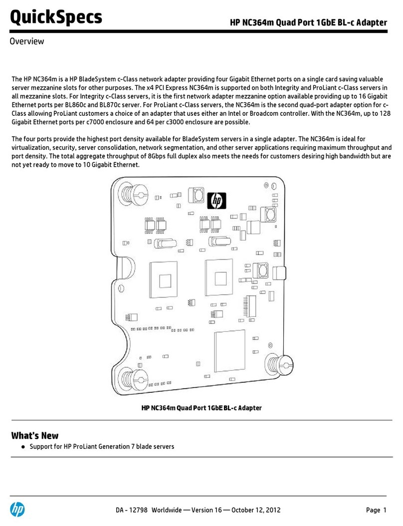 HP NC364m User instructions