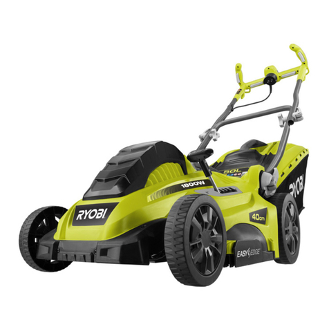 Ryobi RLM18E40H User manual