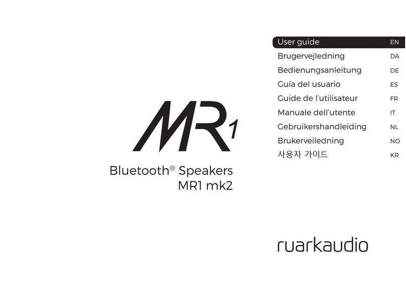 Ruark Audio MR1 mk2 user guide