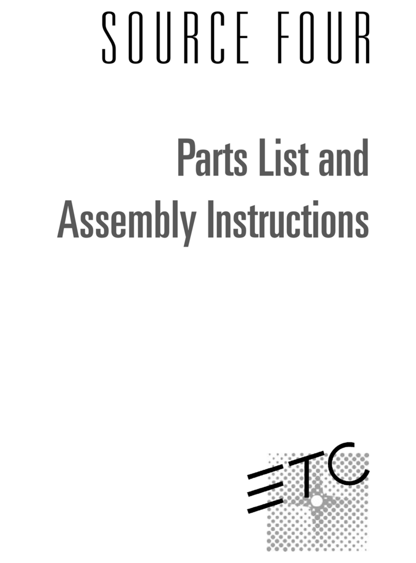 ETC Source Four LED Series User manual