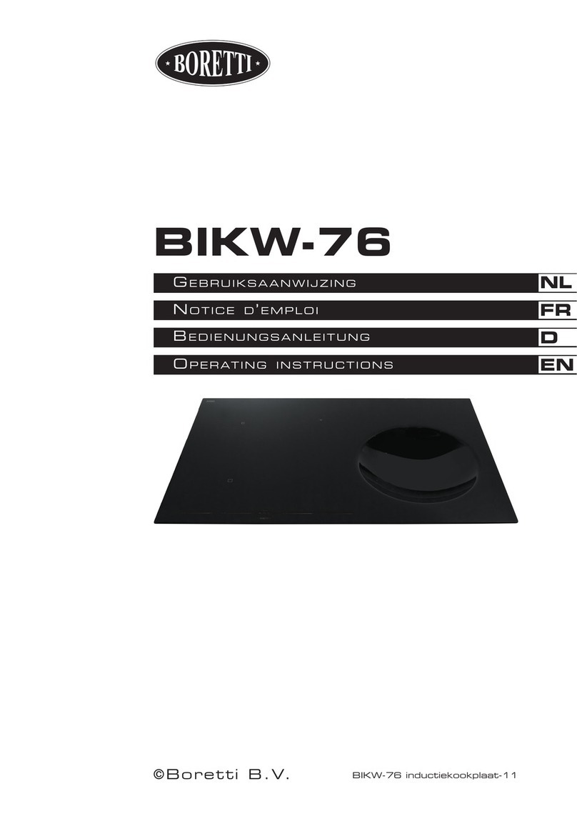 BORETTI BIKW-76 operating instructions