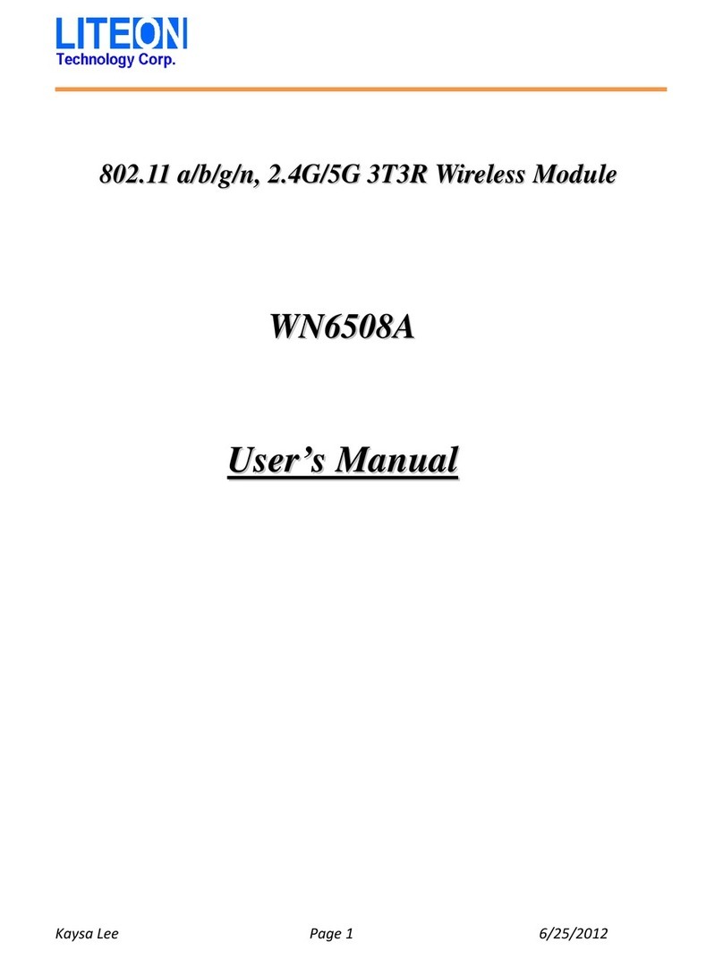 LiteOn WN6508A User manual
