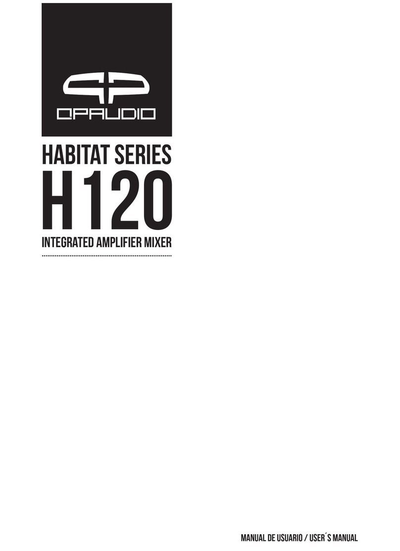 Qpaudio H120 User manual