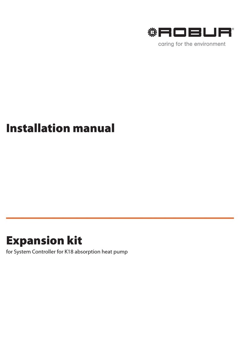 Robur Expansion kit installation manual