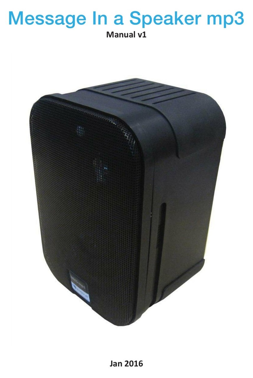 Black Box Message In a Speaker manual