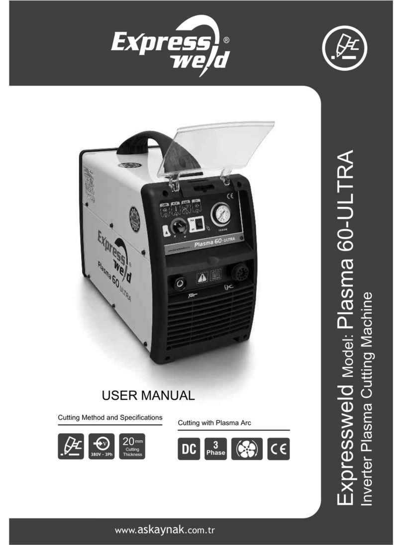 ExpressWeld Plasma 60 - Ultra user manual ExpressWeld Plasma 60 - Ultra user manual