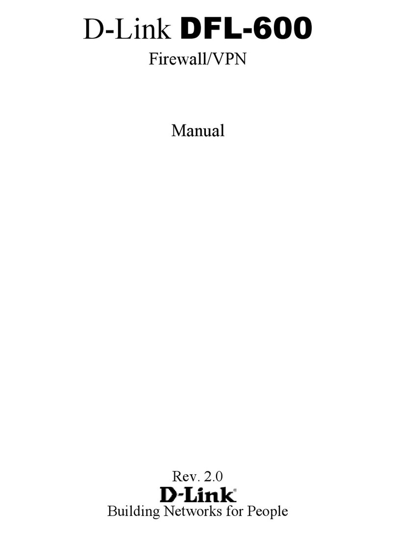 D-Link DFL-600 User manual
