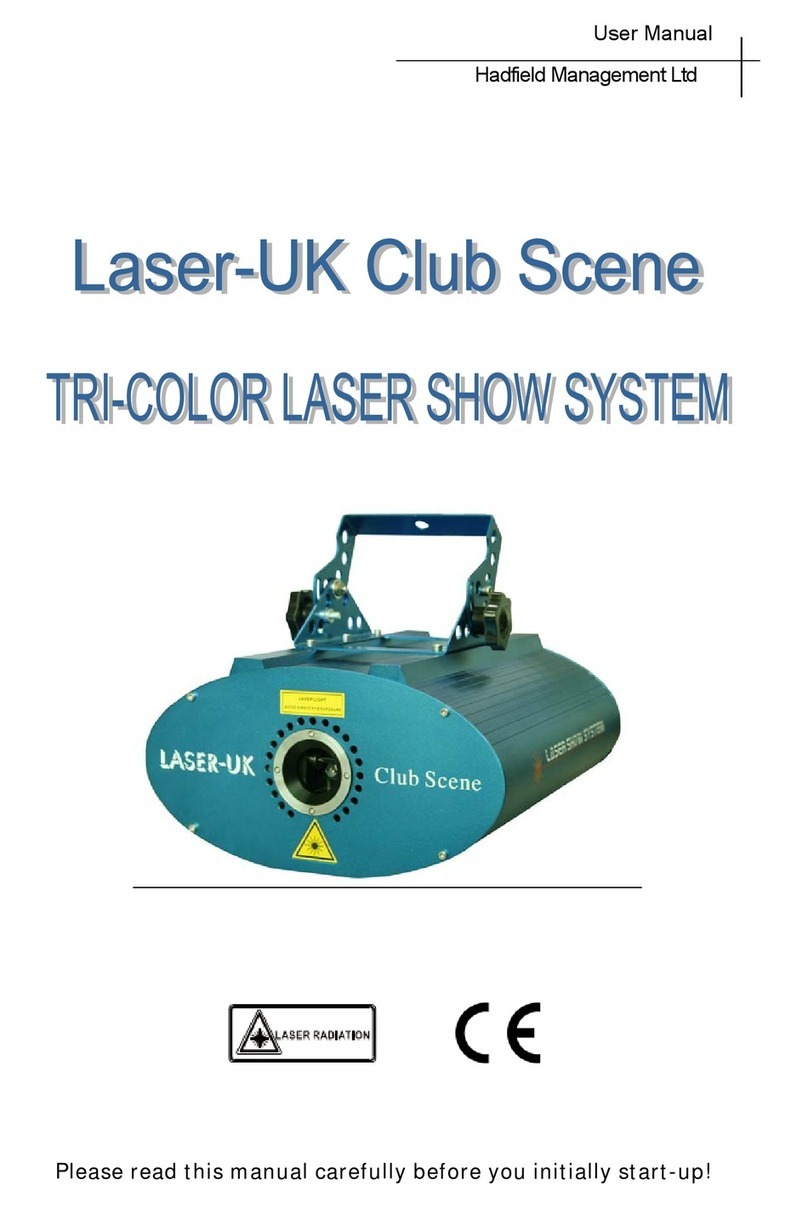 Laser UK club scene user manual