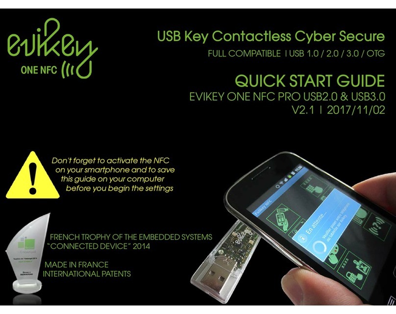 Freemindtronic VIKEY ONE NFC PRO USB2.0 quick start guide