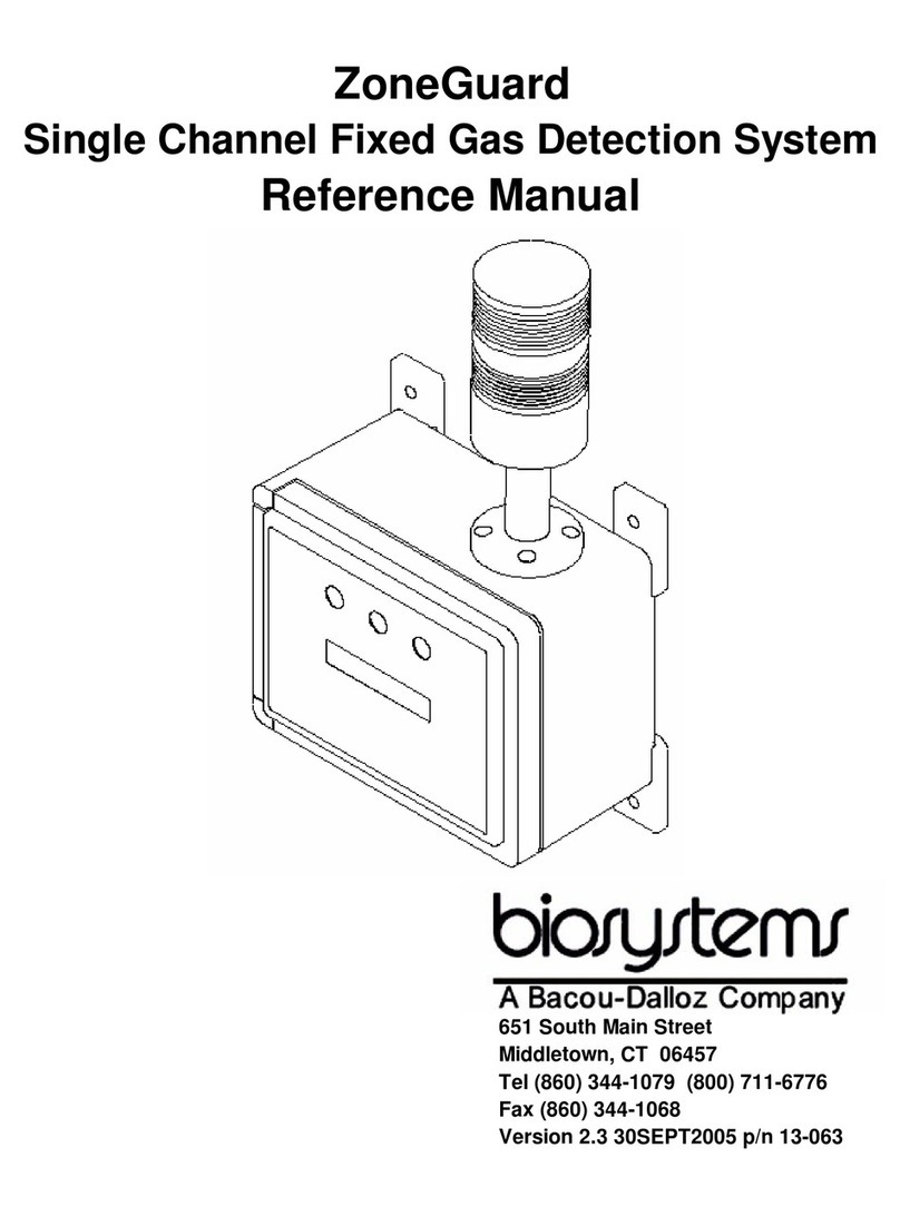 biosystems ZoneGuard Reference manual
