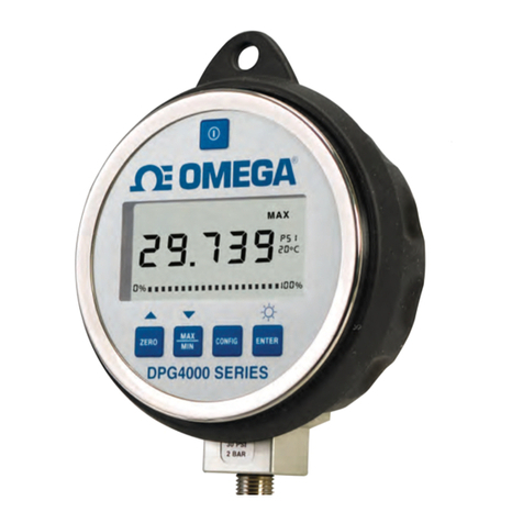 Omega DPG4000 User manual