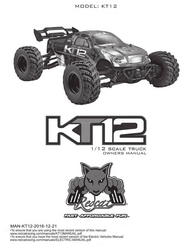 RED CAT KT12 owner's manual