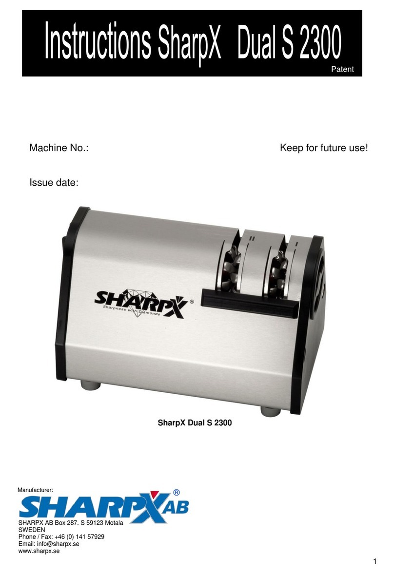 SharpX Dual S 2300 User manual