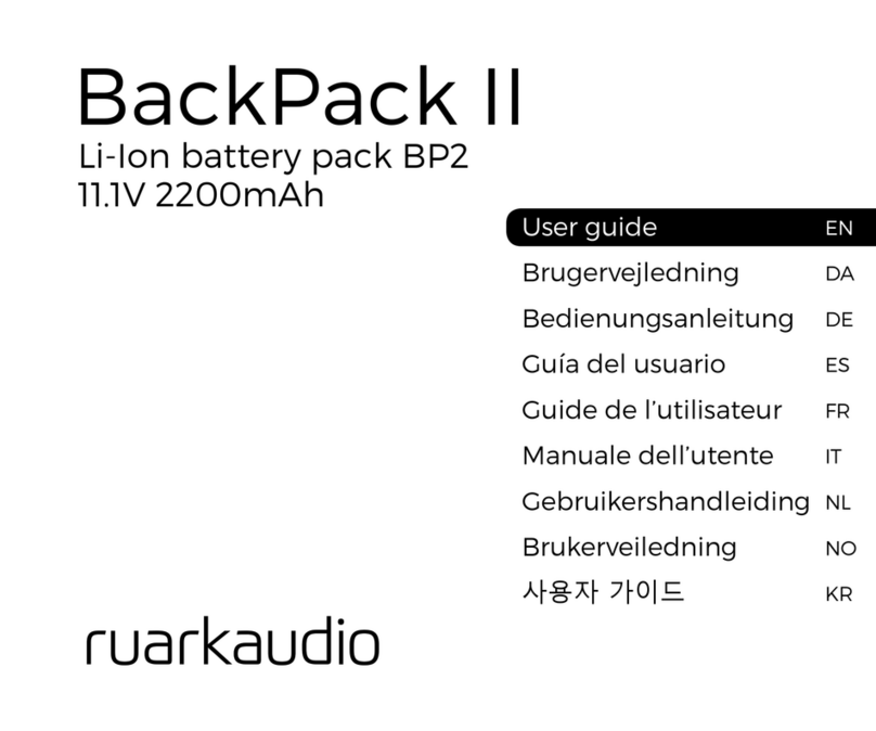 Ruark Audio BackPack II user guide