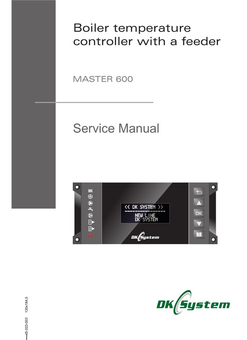 DK System MASTER 600 User manual