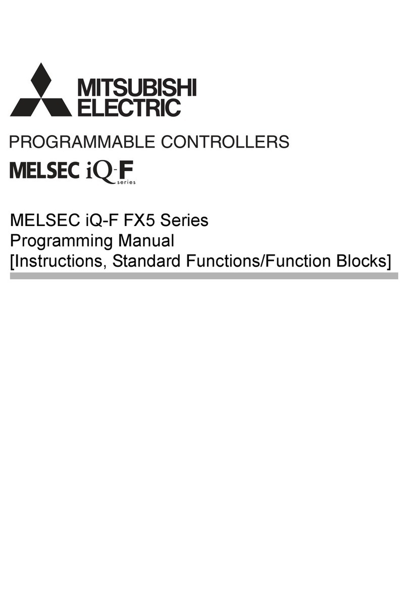Mitsubishi MELSEC iQ-F FX5 series Owner's manual
