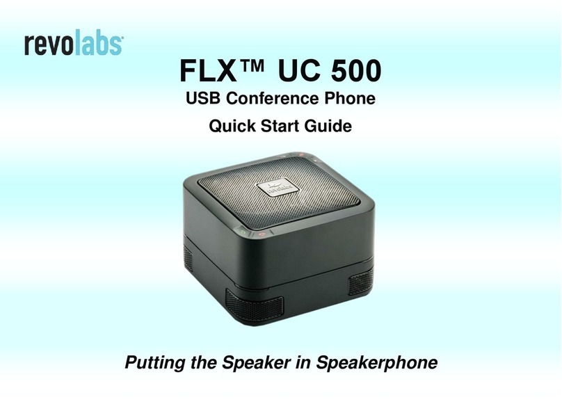 Revolabs FLX UC 500 quick start guide