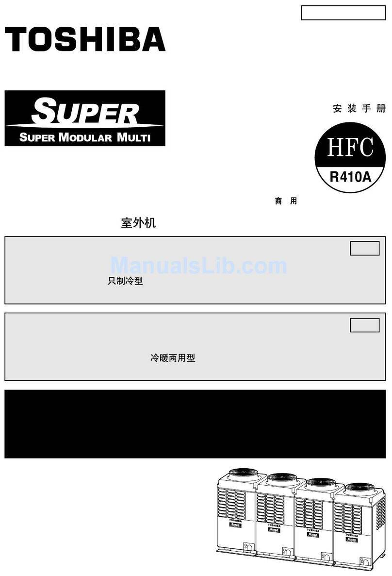 Toshiba MAP0801T8 installation manual
