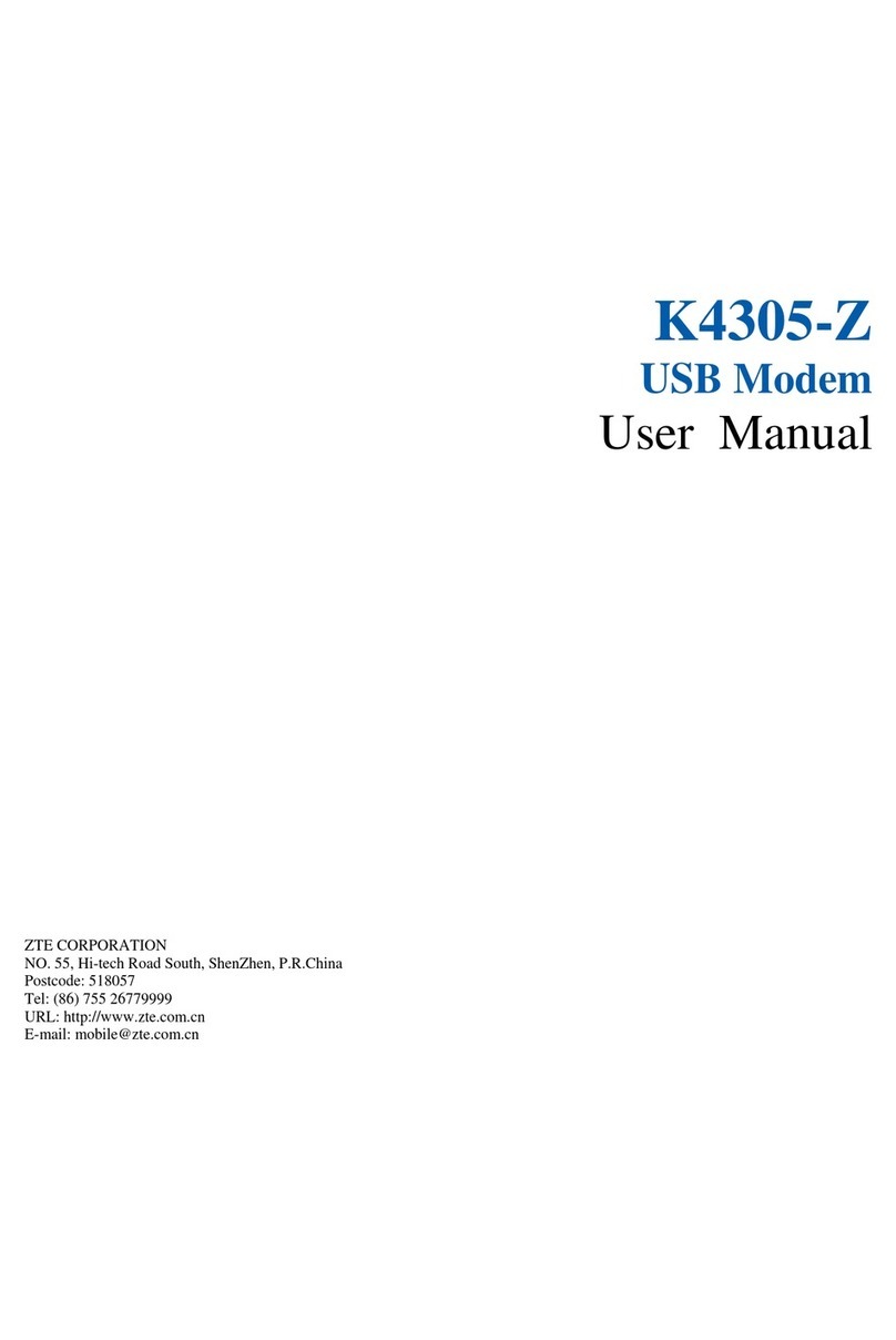 Zte K4305-Z user manual