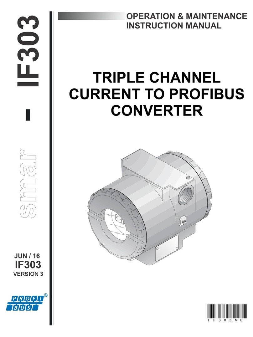 SMAR if303 Operation, maintenance & instruction manual