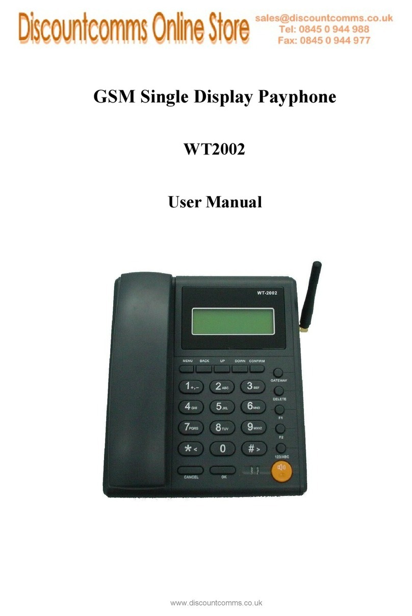Discountcomms WT2002 user manual