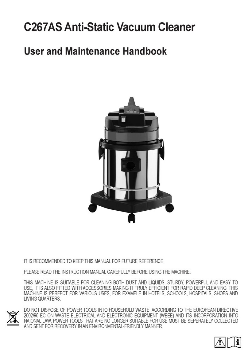 Vaclensa C267AS User and maintenance handbook