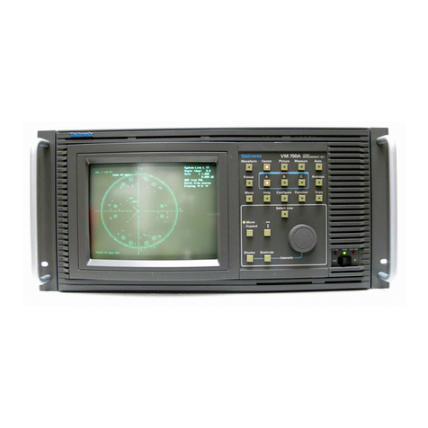 Tektronix VM700A VMTB User manual