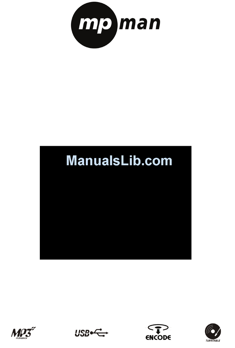 MP-Man TR22USB instruction manual