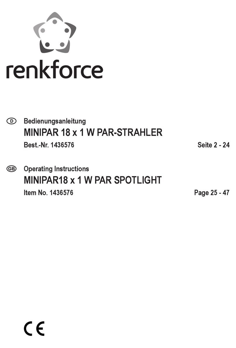 Renkforce 1436576 User manual Renkforce 1436576 User manual