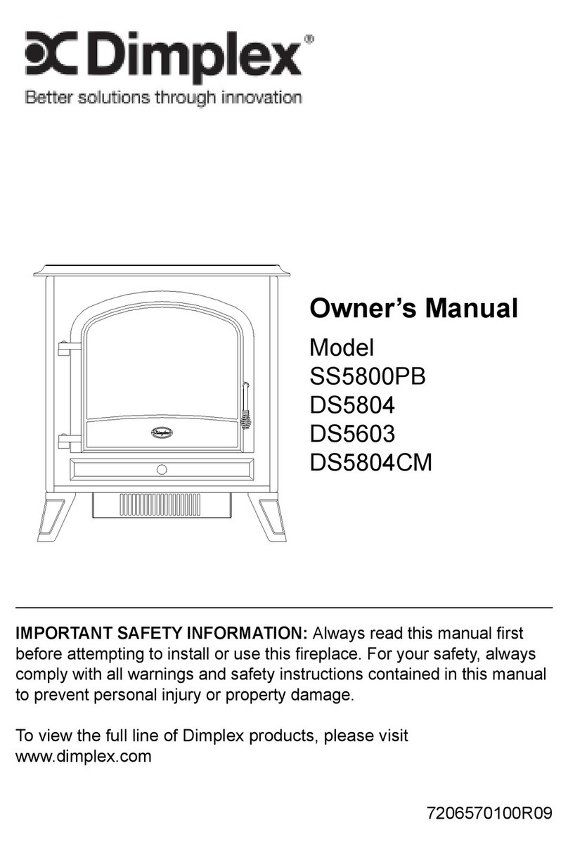 Dimplex SS5800PB User manual
