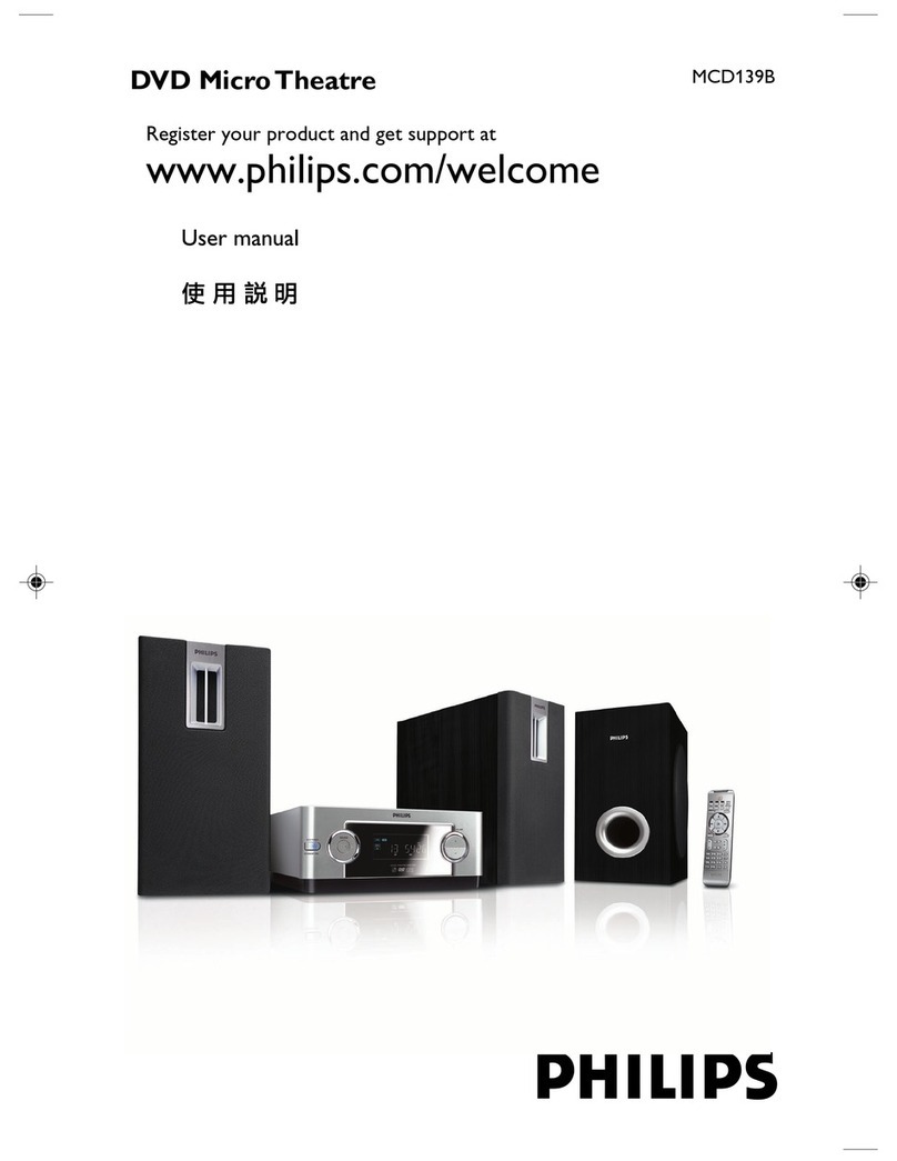 Philips MCD139B User manual