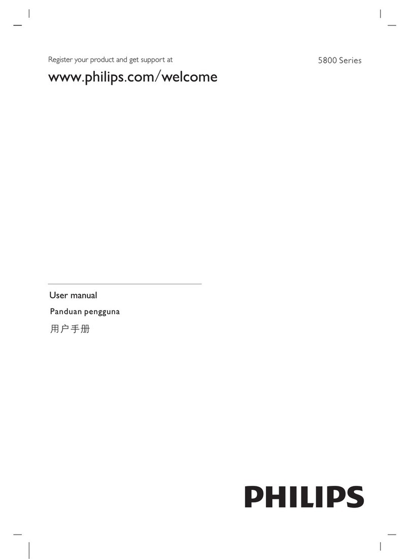 Philips 5800 SERIES User manual