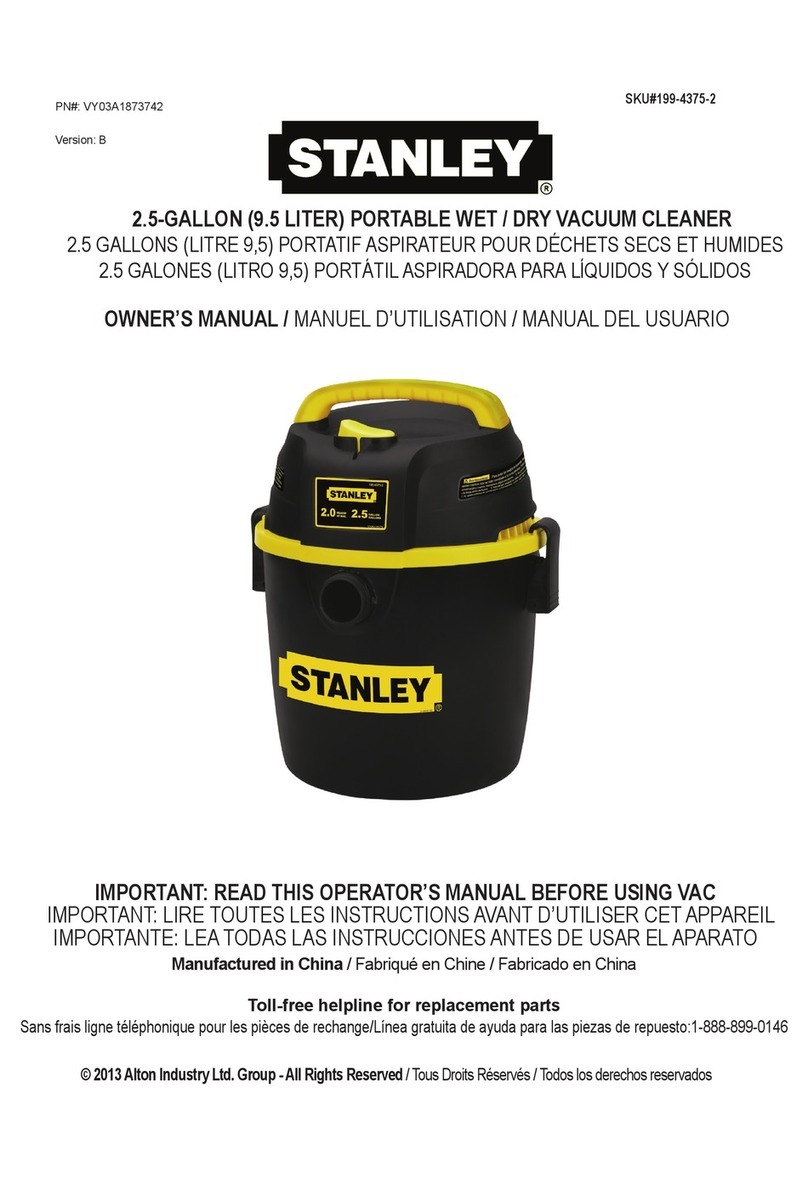 Stanley 199-4375-2 owner's manual